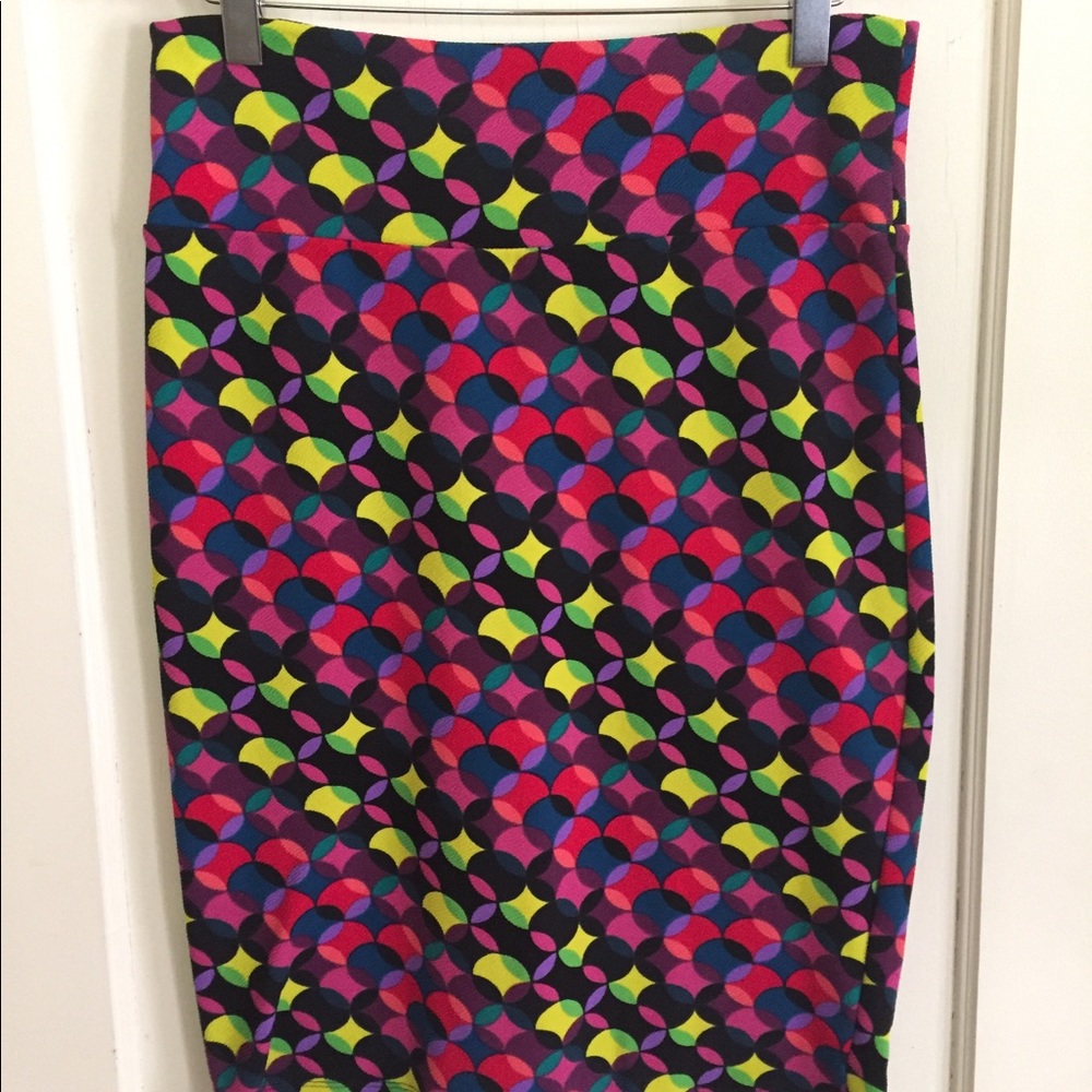 LuLaRoe Cassie Skirt Sz L